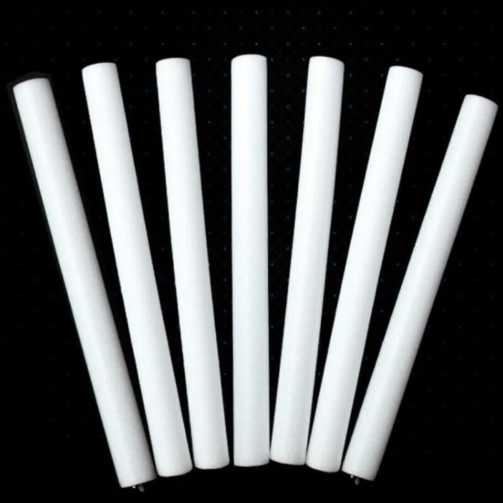 30Pcs LED Foam Stick Flashing MultiColor Glow In Dark White Batons Light Concert