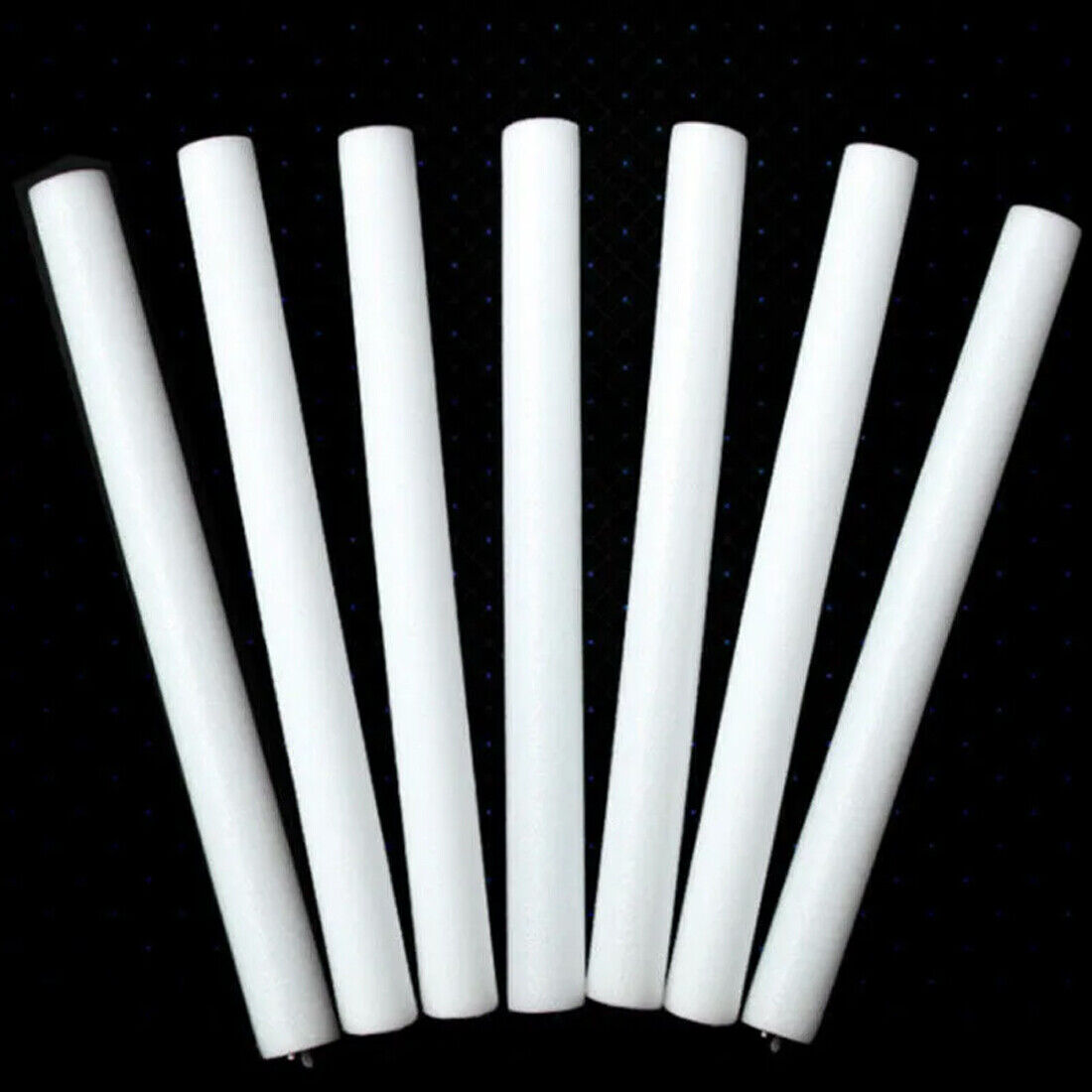 30Pcs LED Foam Stick Flashing MultiColor Glow In Dark White Batons Light Concert