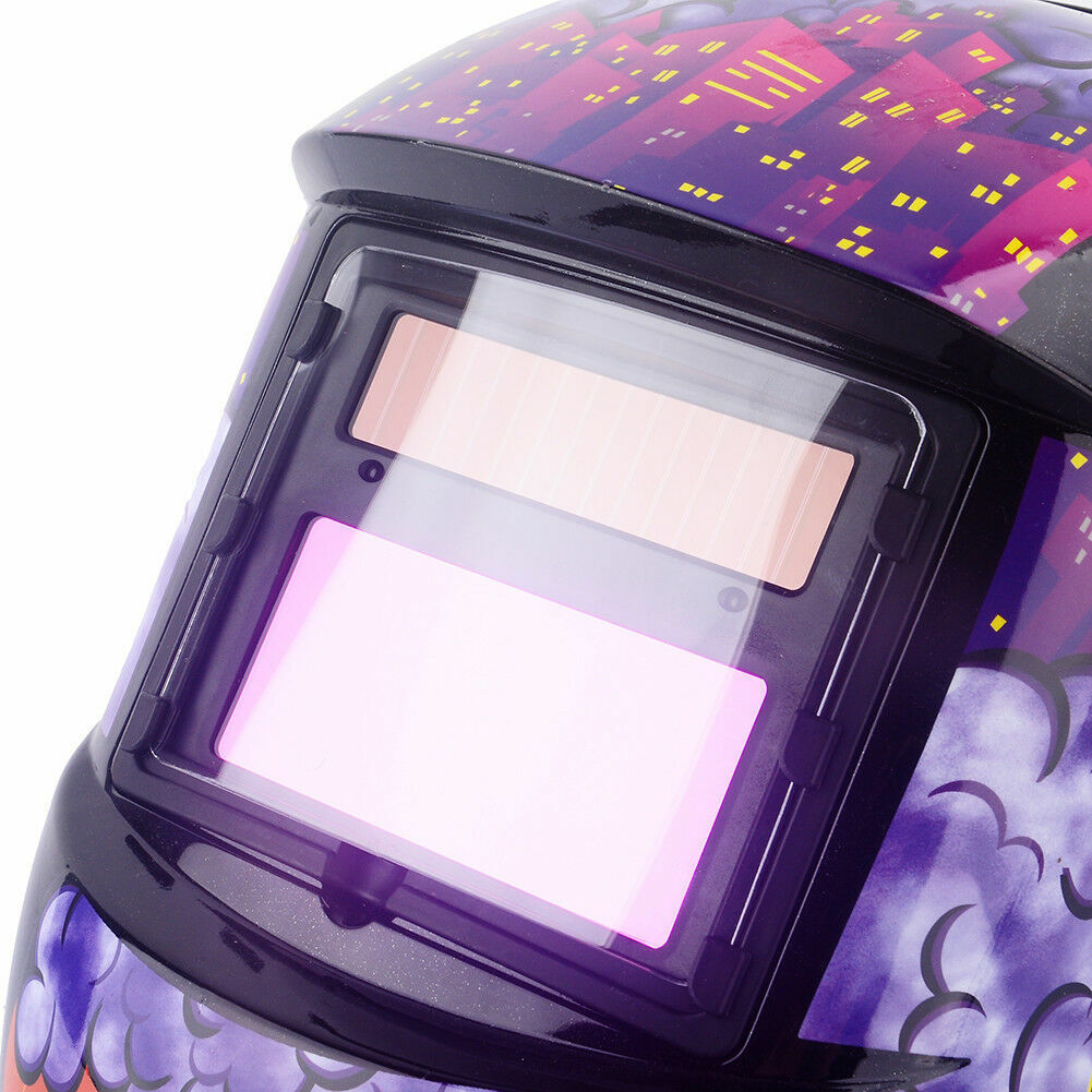 Auto Darkening Welding Helmet Mask Welders Tig Solar Power Grinding