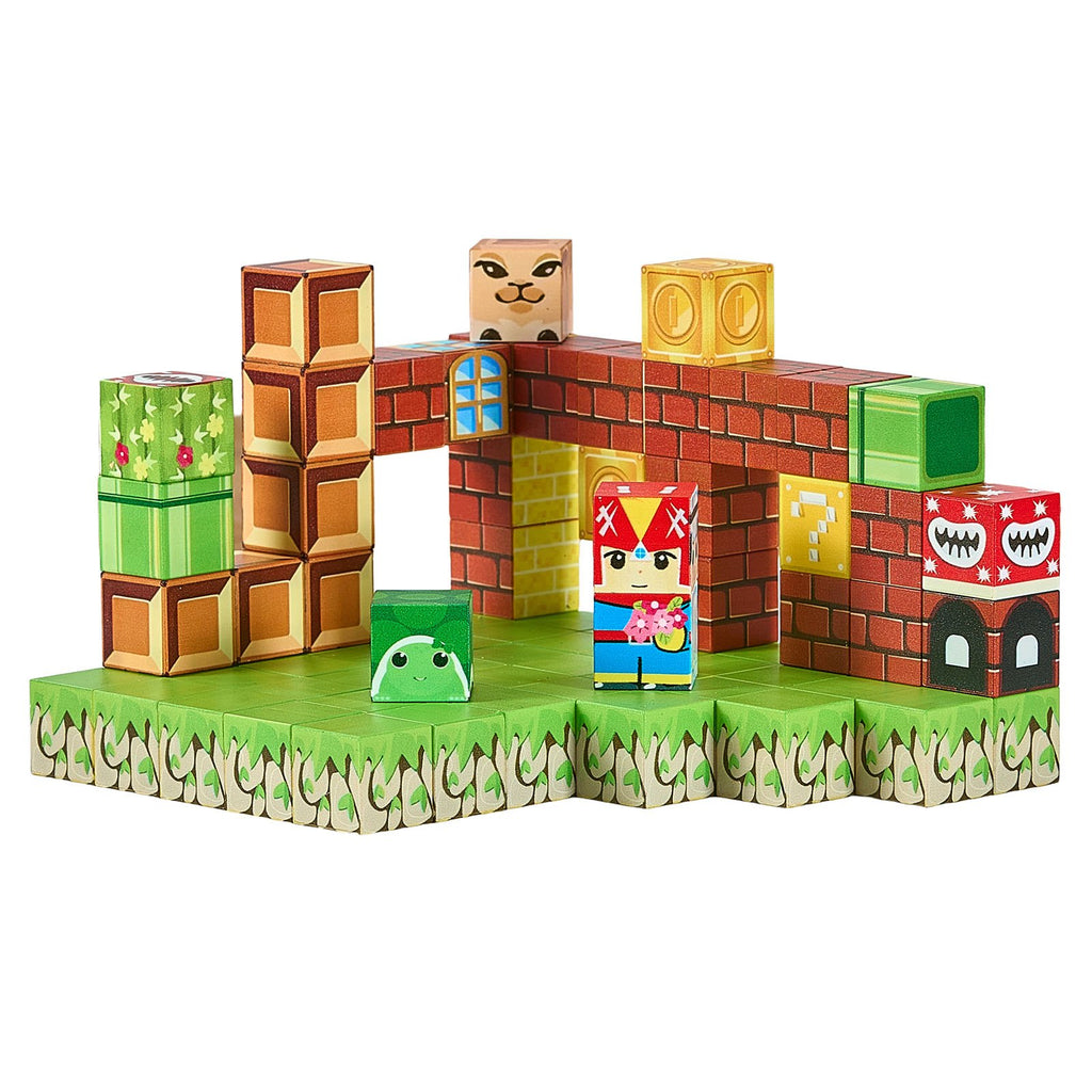 Magnetic Blocks, 100 PCS Magnet Blocks Set, Magnetic Building Cubes For Kids, STEM Montessori Sensory Toys For Christmas Birthday Gift, Construction Stacking Toy For Ages 3 And  Years Old Boys & Girls